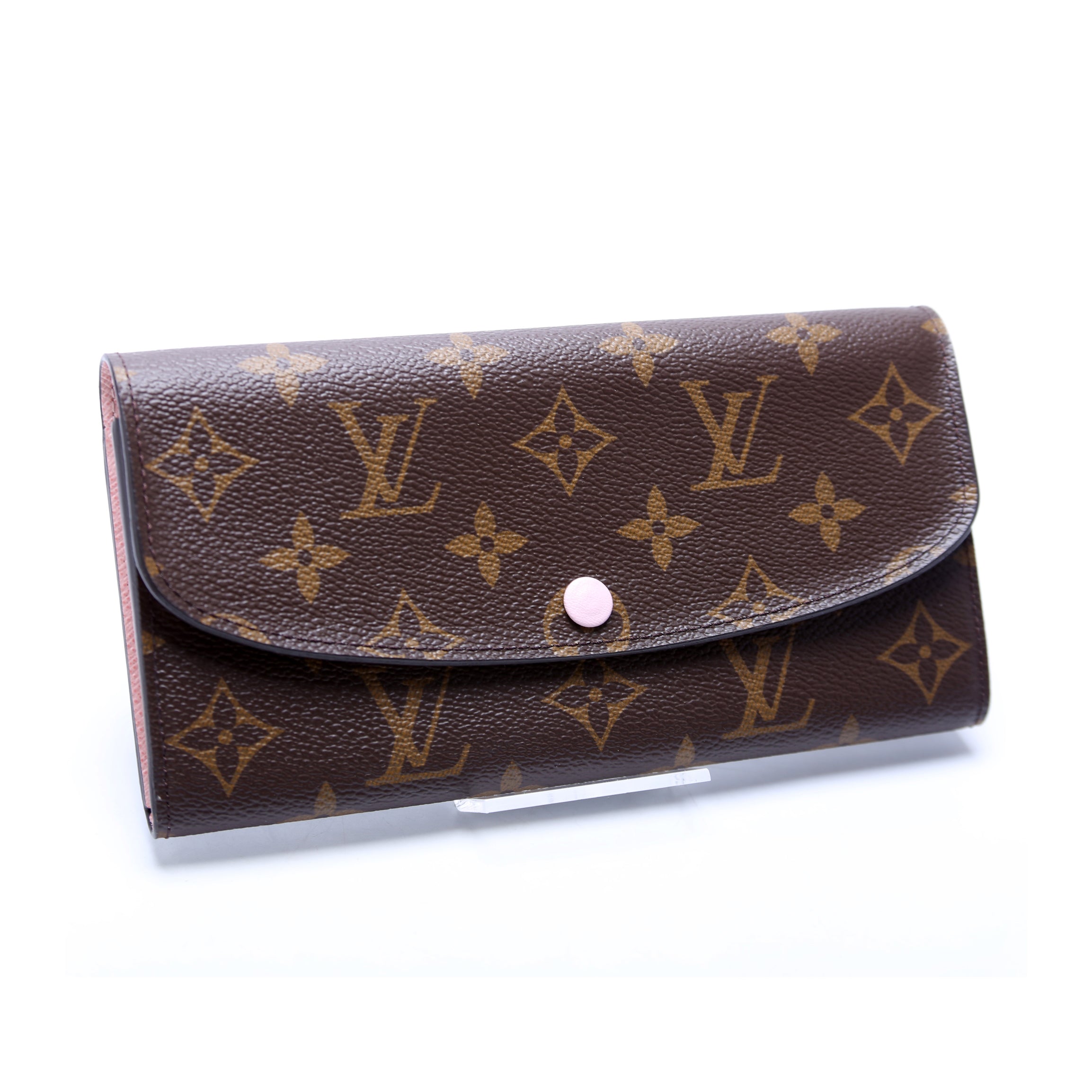 Emilie Wallet Monogram Newer Pink