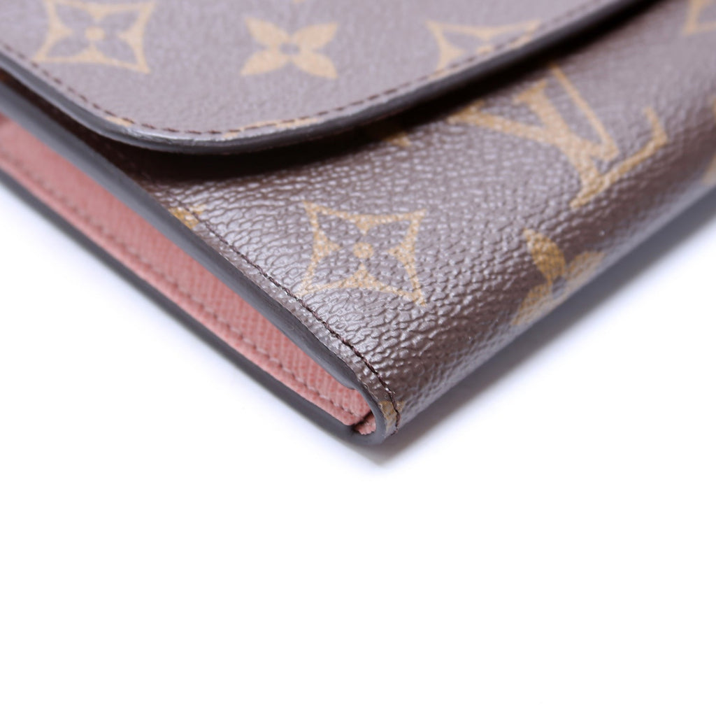 Emilie Wallet Monogram Newer Pink