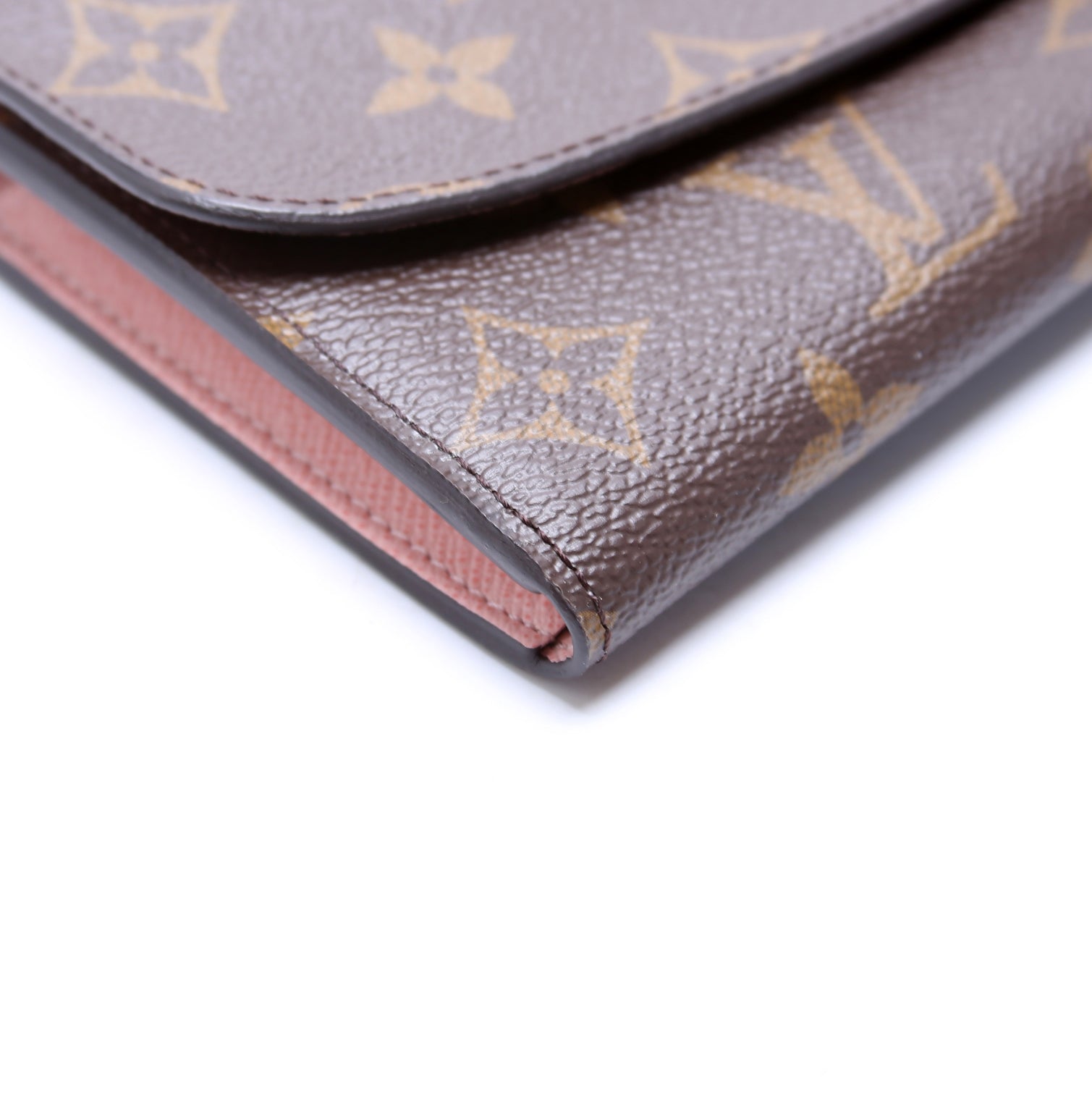 Emilie Wallet Monogram Newer Pink
