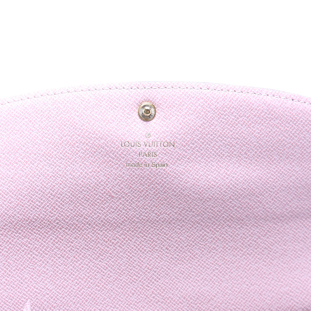 Emilie Wallet Monogram Newer Pink