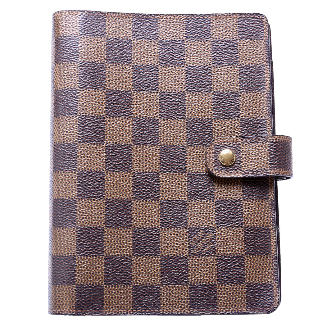 Agenda Medium Ring Damier Ebene