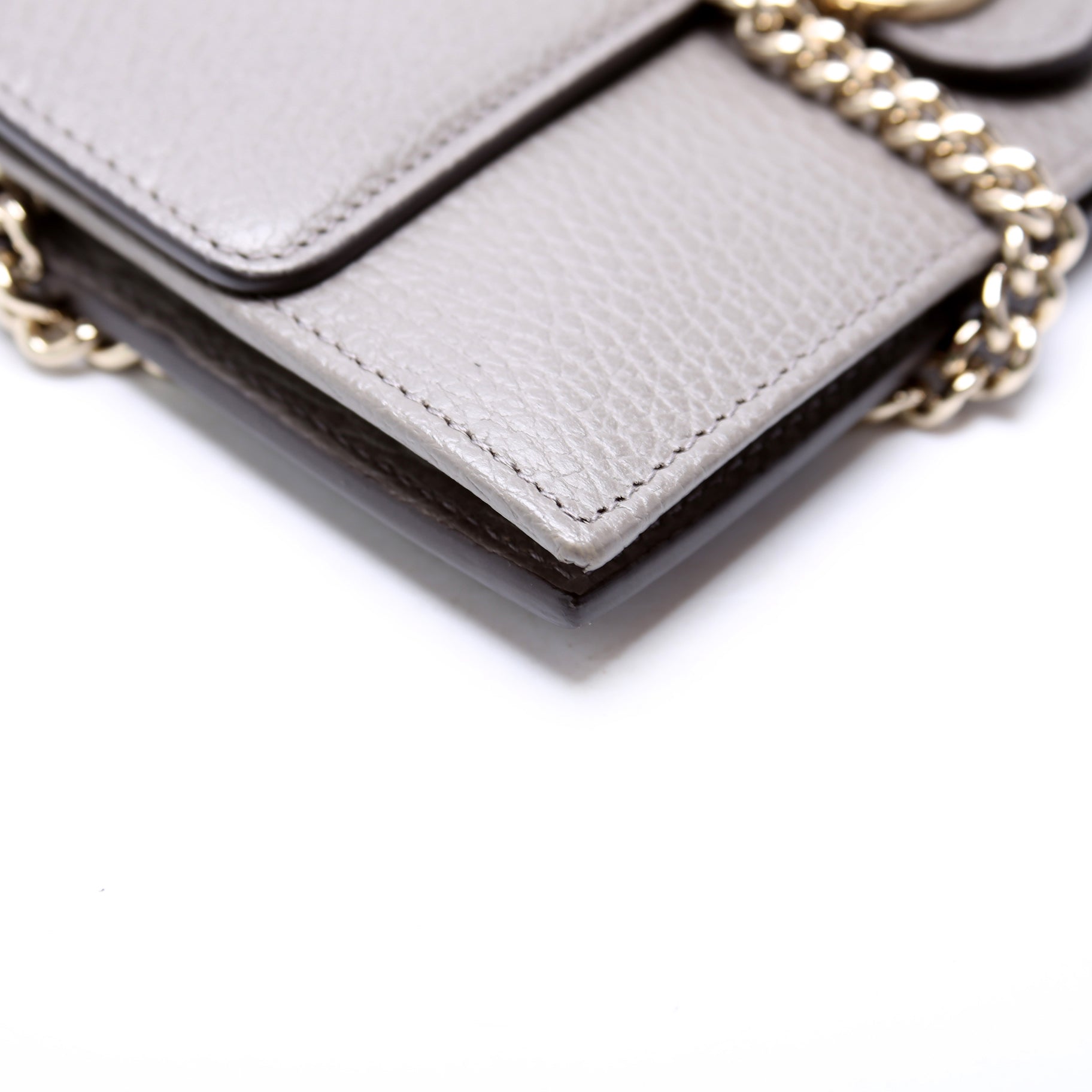 510314 Interlocking G Chain Wallet Grey
