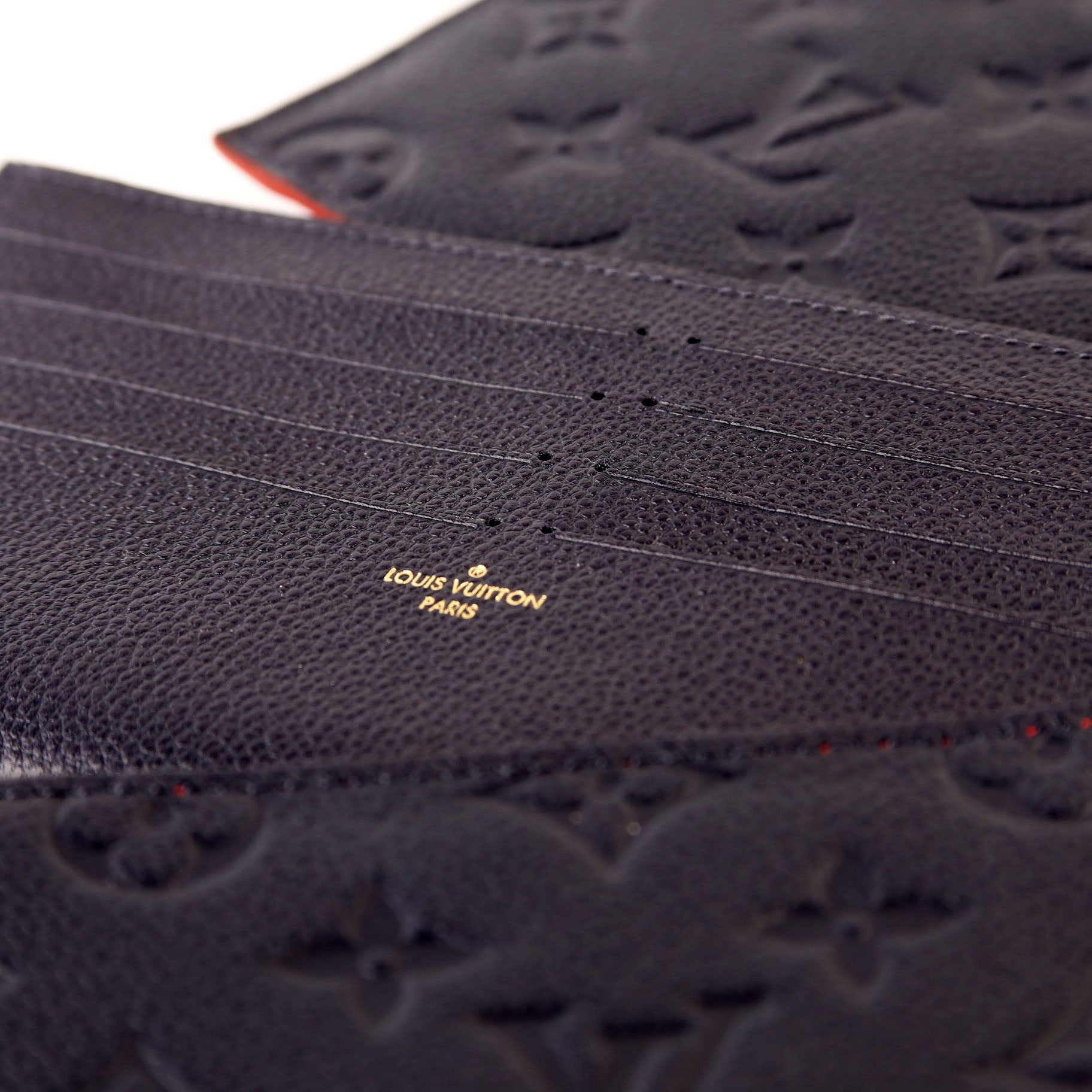 Pochette Felicie Empreinte Navy
