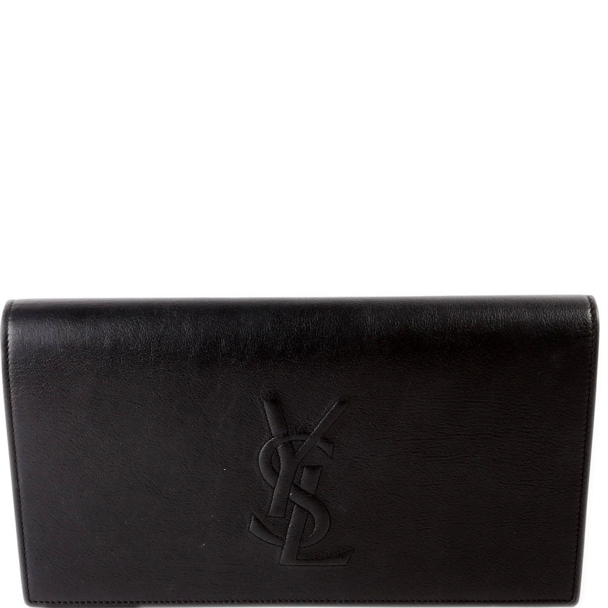 261120 Belle De Jour Clutch Leather Black