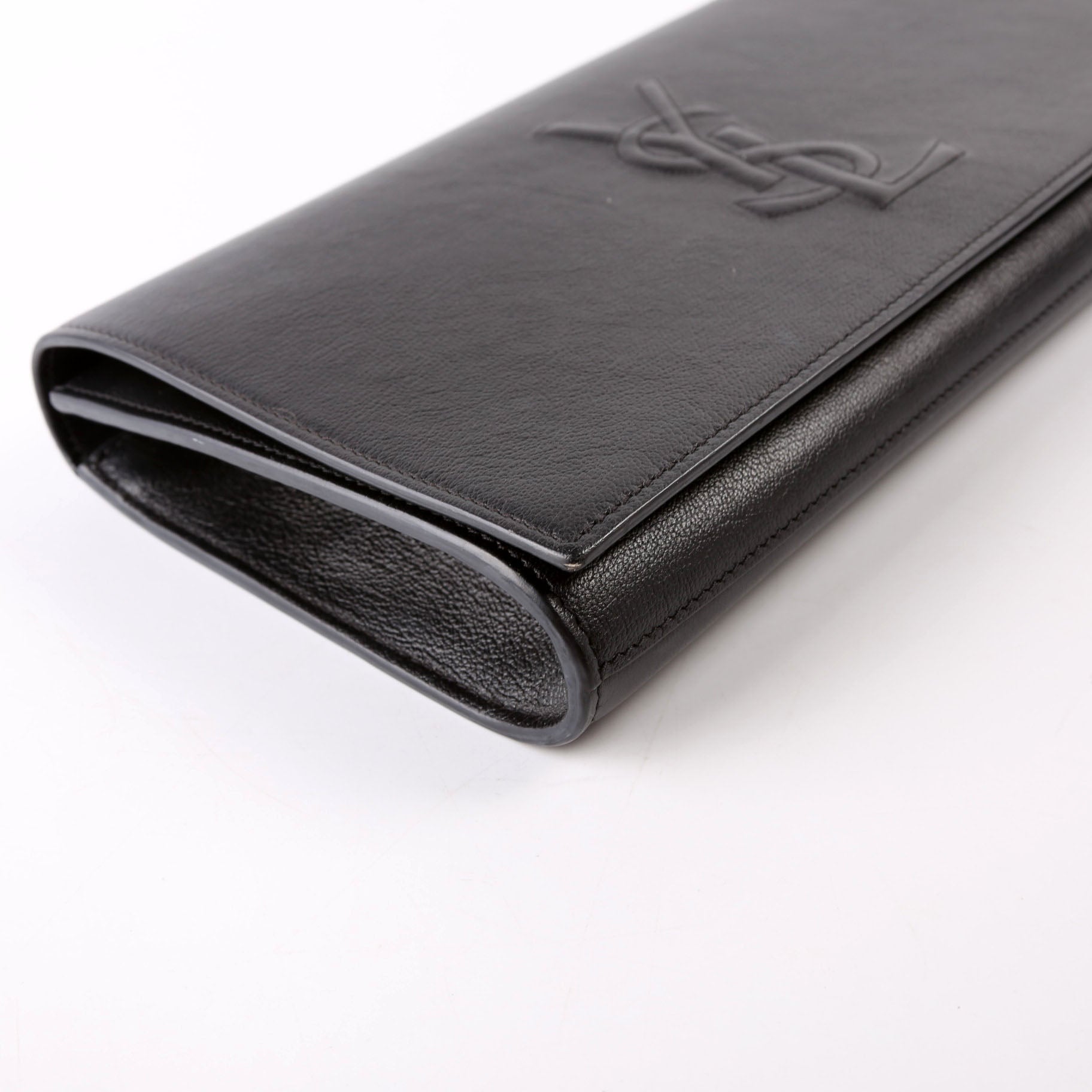 261120 Belle De Jour Clutch Leather Black