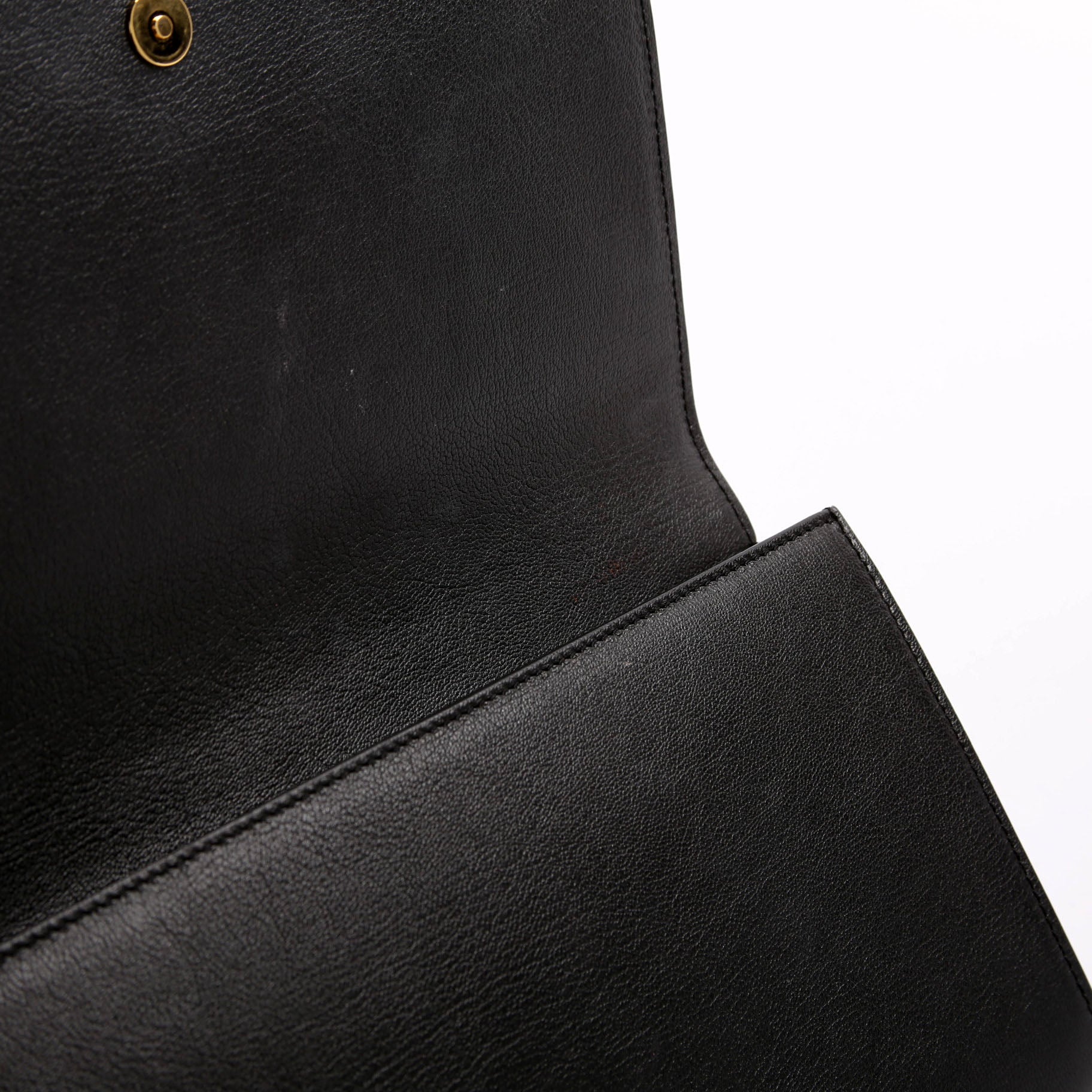 261120 Belle De Jour Clutch Leather Black