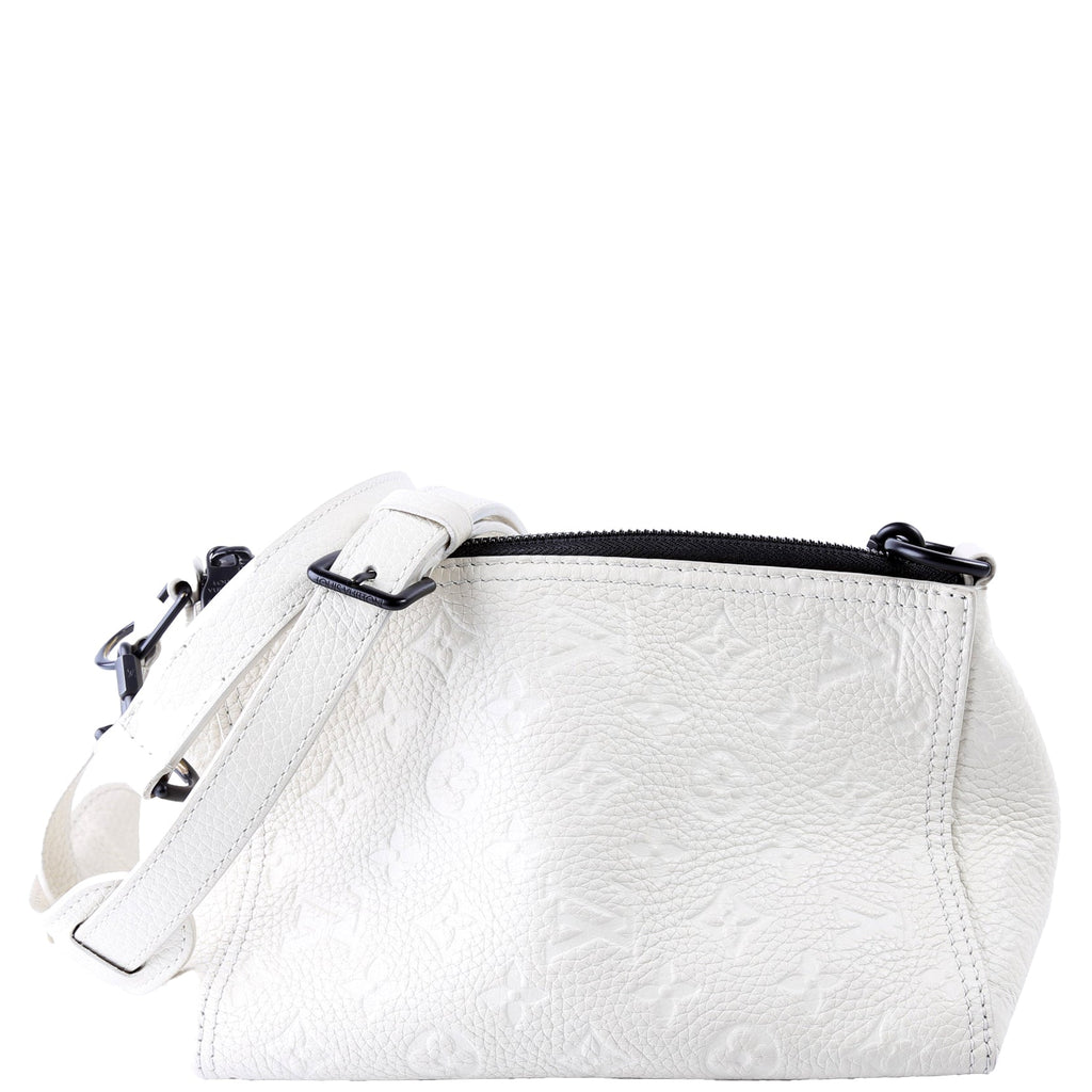 Triangle Crossbody Empreinte Cream