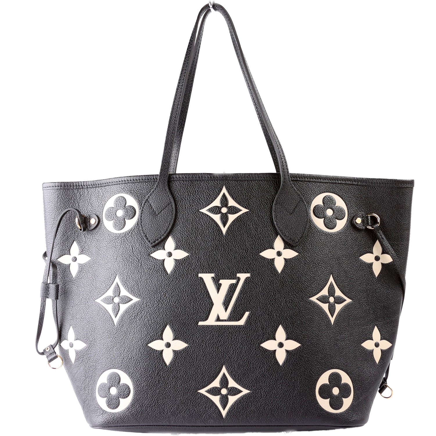 Neverfull with Wallet MM Bicolor Empreinte Black