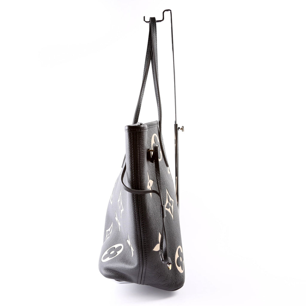 Neverfull with Wallet MM Bicolor Empreinte Black