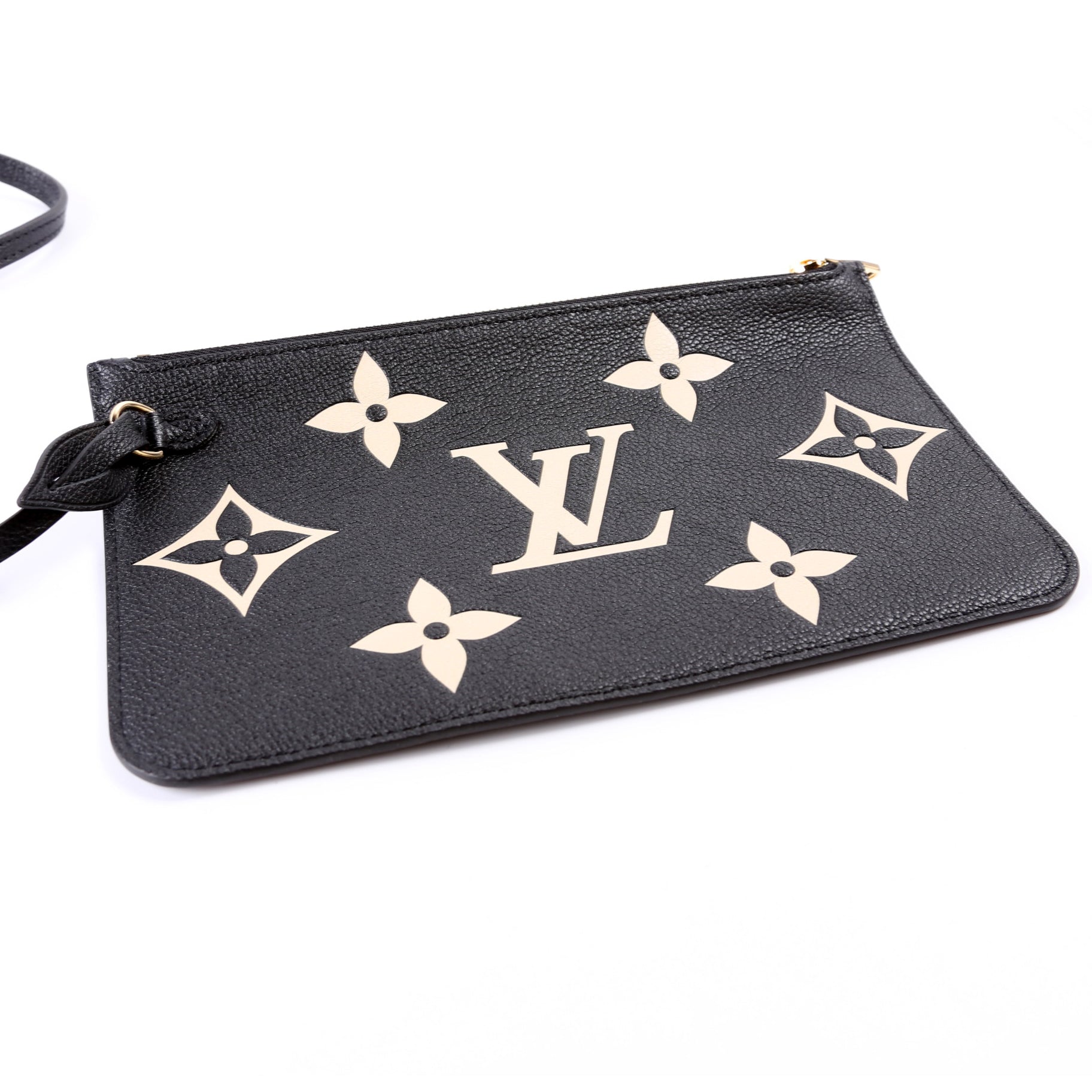 Neverfull with Wallet MM Bicolor Empreinte Black
