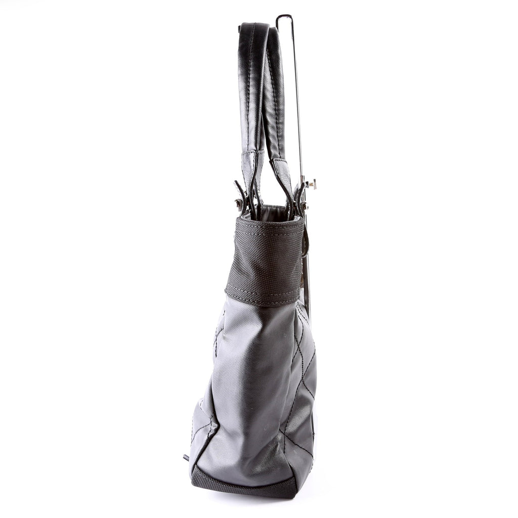 Biarritz Coated Canvas Tote Black
