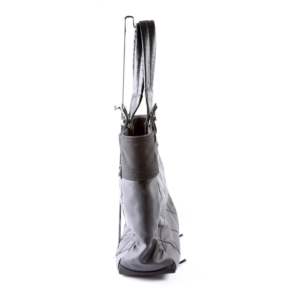 Biarritz Coated Canvas Tote Black