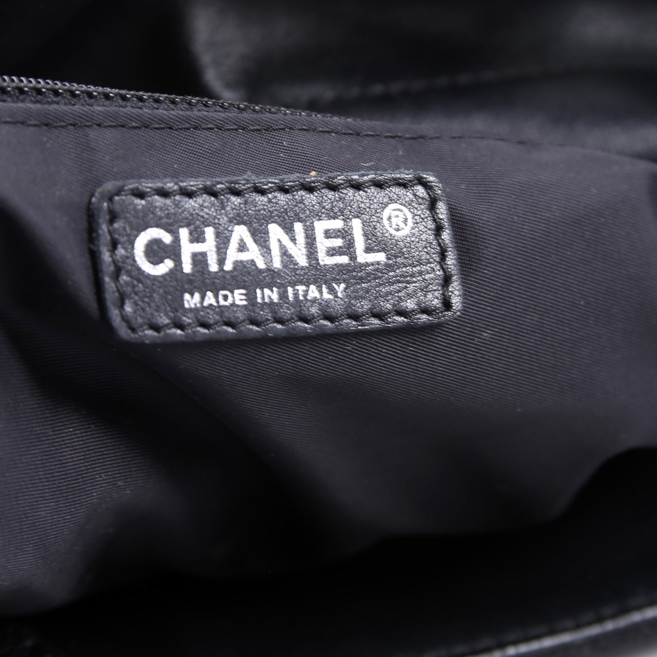 Biarritz Coated Canvas Tote Black