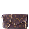 Pochette Felicie Monogram Berry