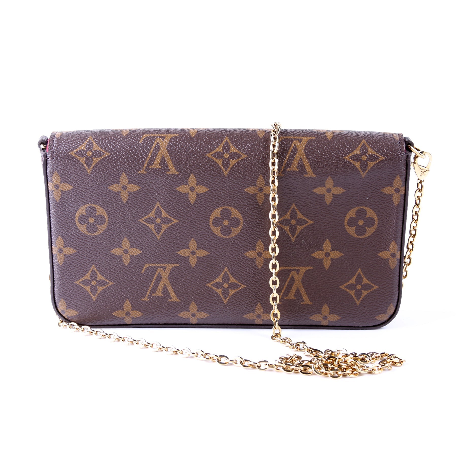 Pochette Felicie Monogram Berry