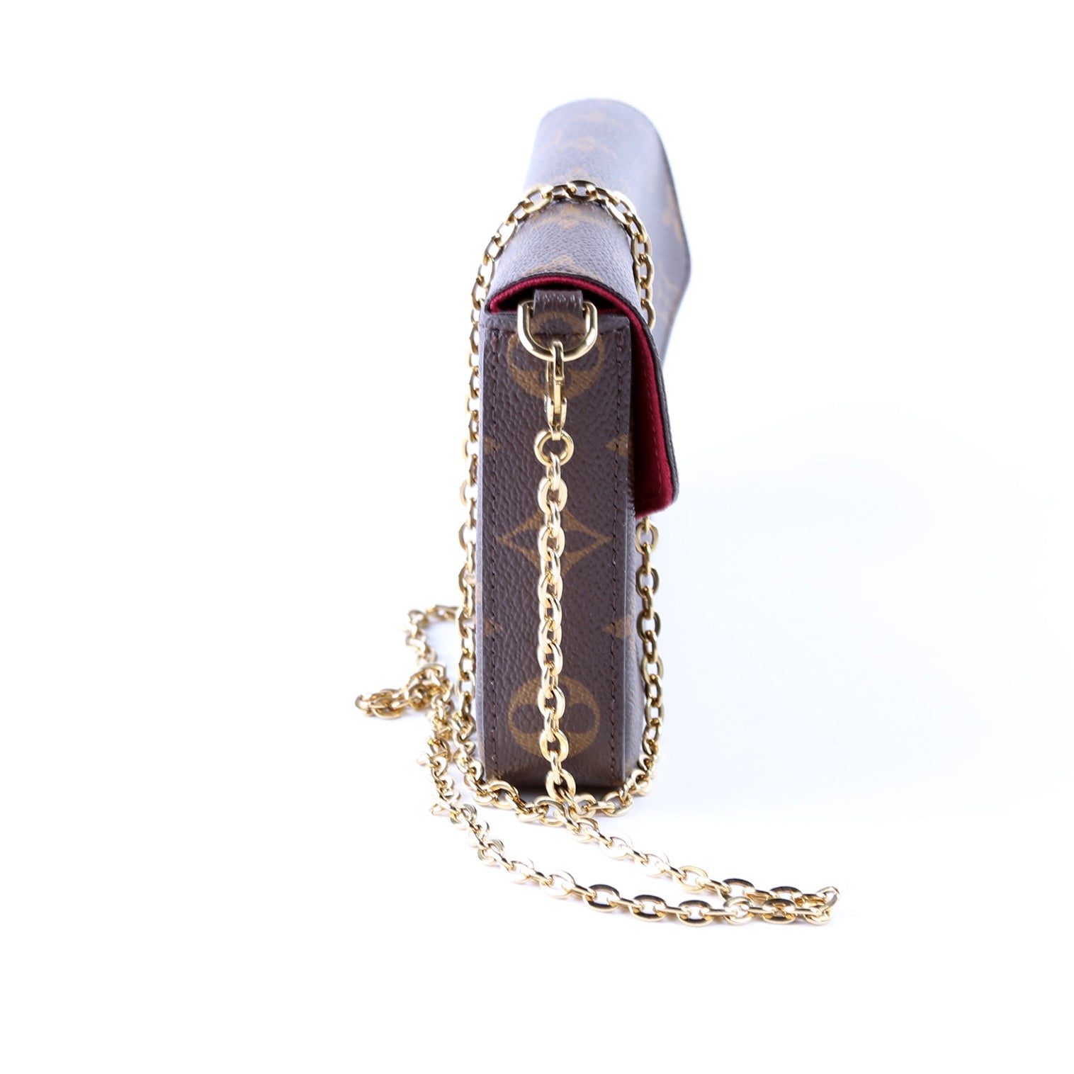 Pochette Felicie Monogram Berry