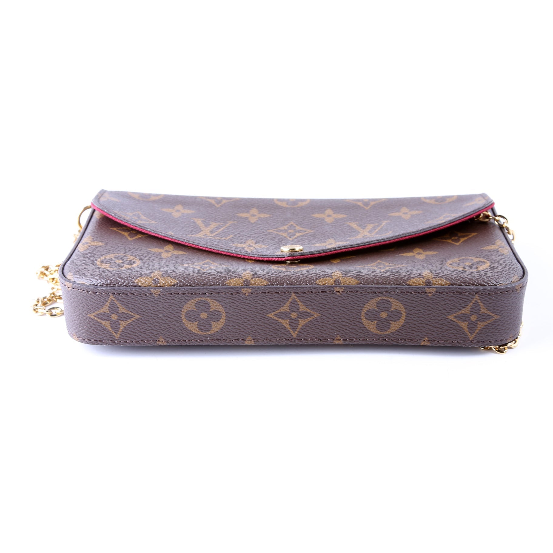 Pochette Felicie Monogram Berry