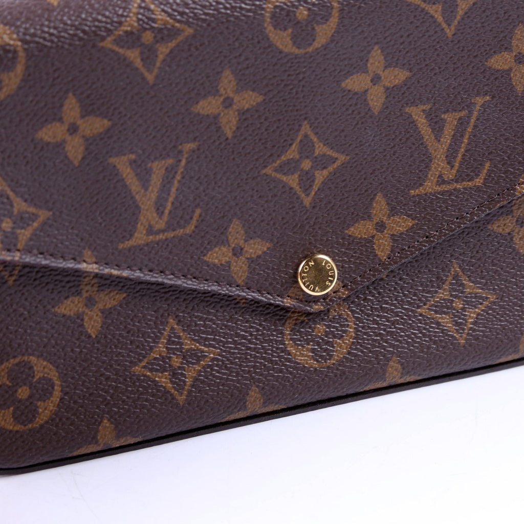 Pochette Felicie Monogram Berry