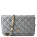 WOC Classic Quilted Caviar Green
