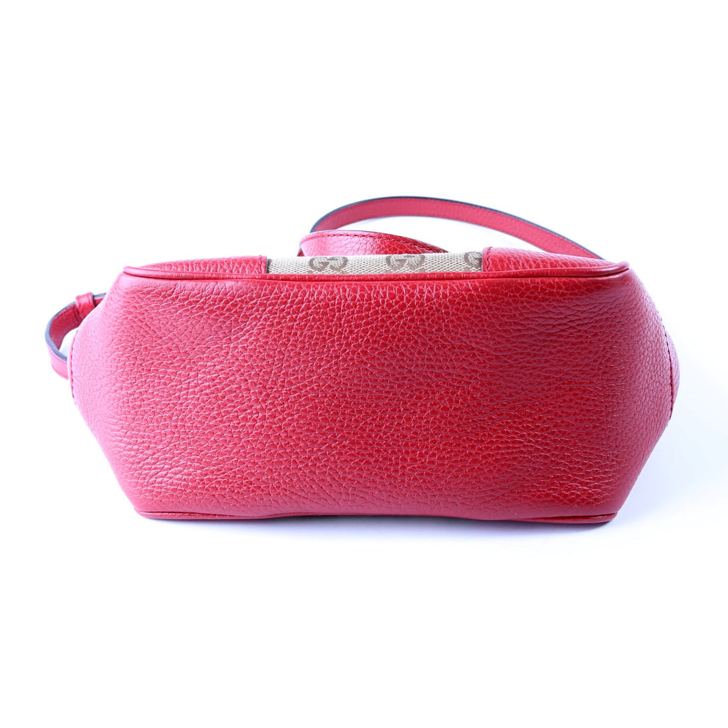 449241 GG Small Crossbody Red