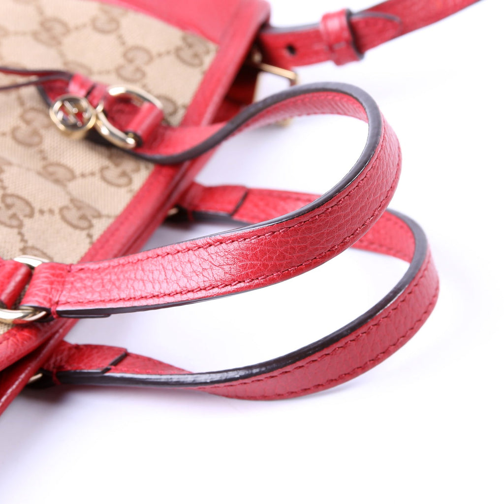 449241 GG Small Crossbody Red