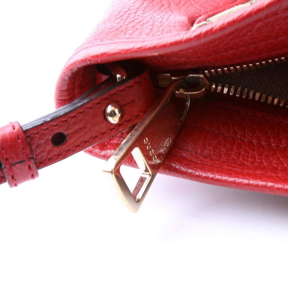 449241 GG Small Crossbody Red