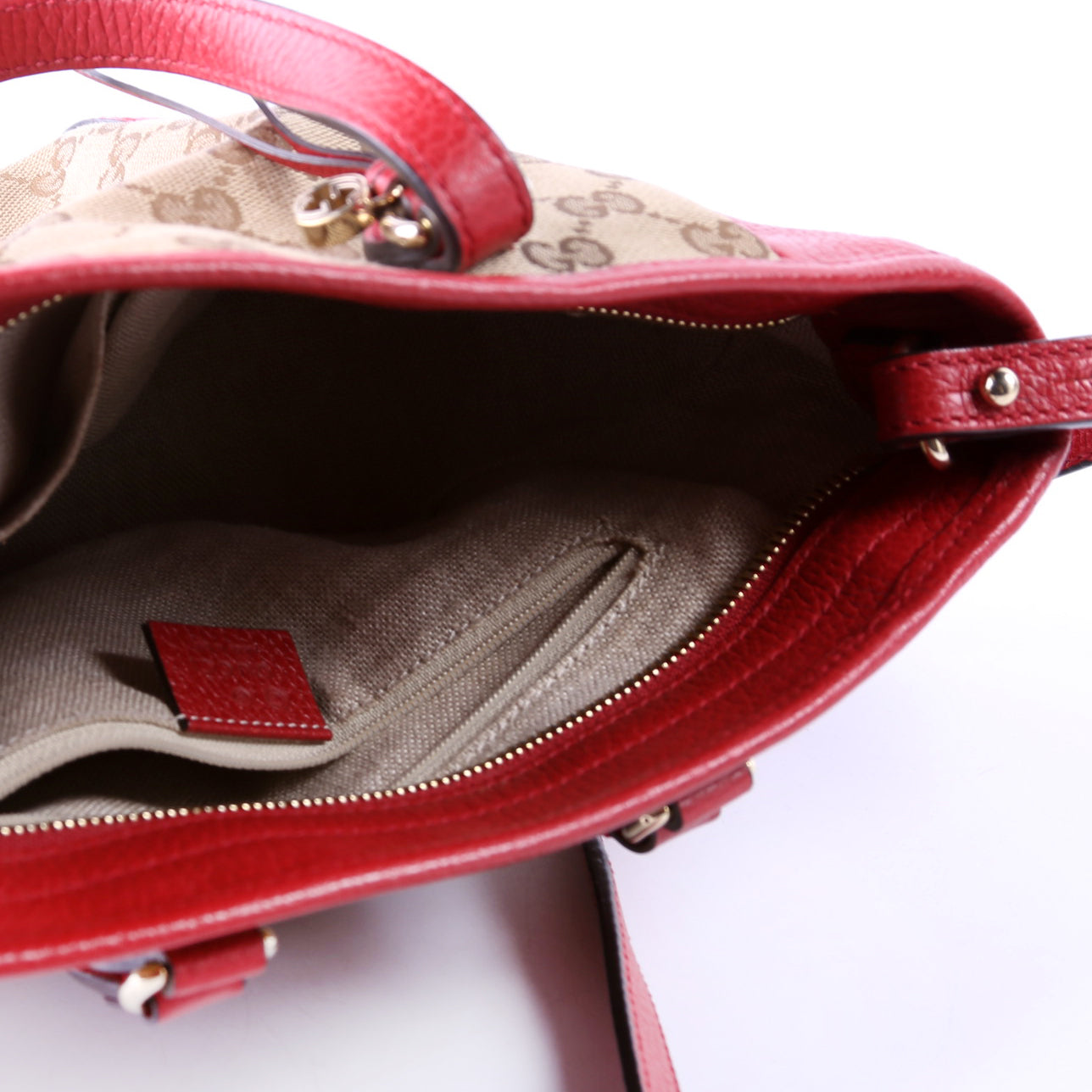 449241 GG Small Crossbody Red