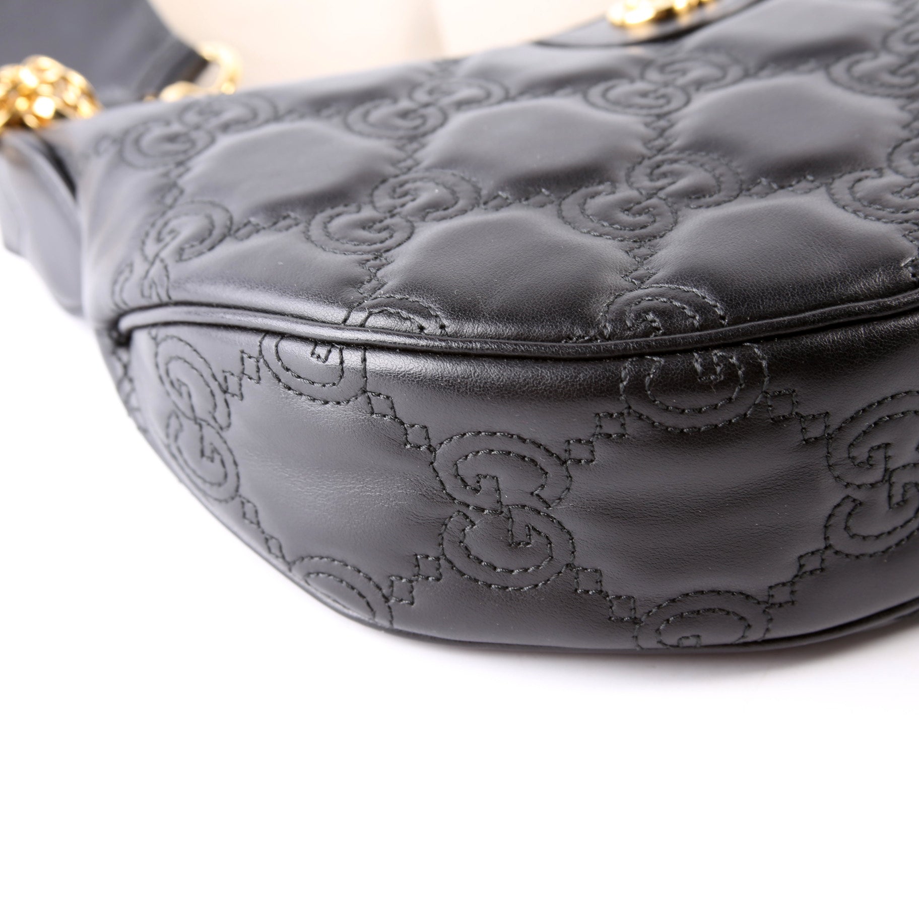 Gucci 739709 Matelasse Small Bag Black