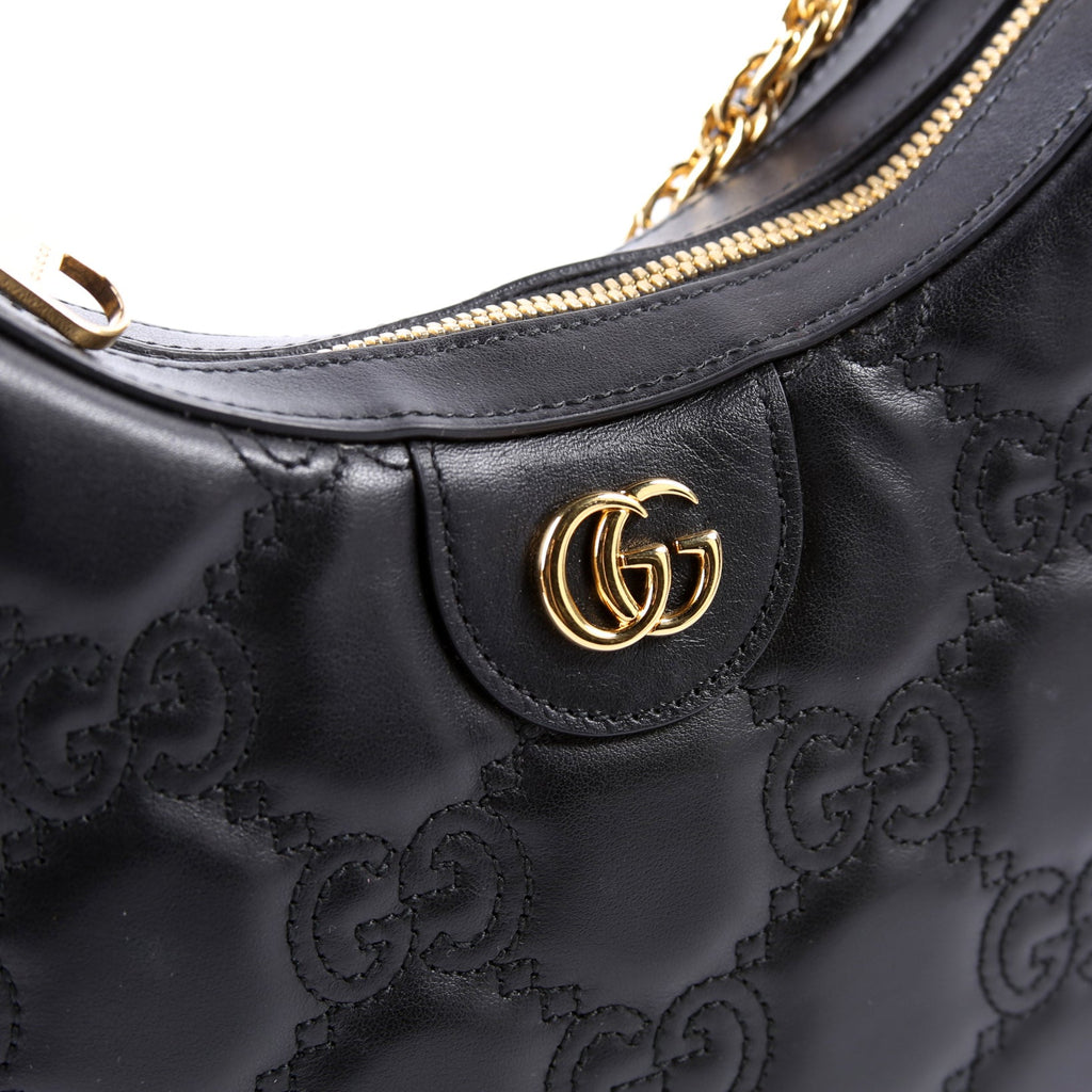 Gucci 739709 Matelasse Small Bag Black