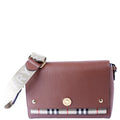 Note Crossbody Vintage Check Medium Brown
