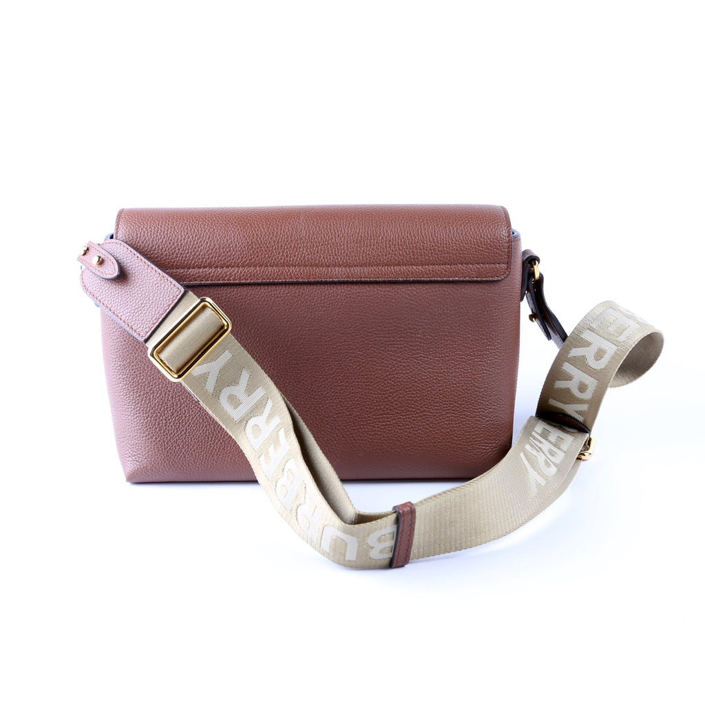 Note Crossbody Vintage Check Medium Brown