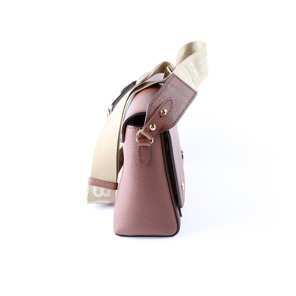 Note Crossbody Vintage Check Medium Brown