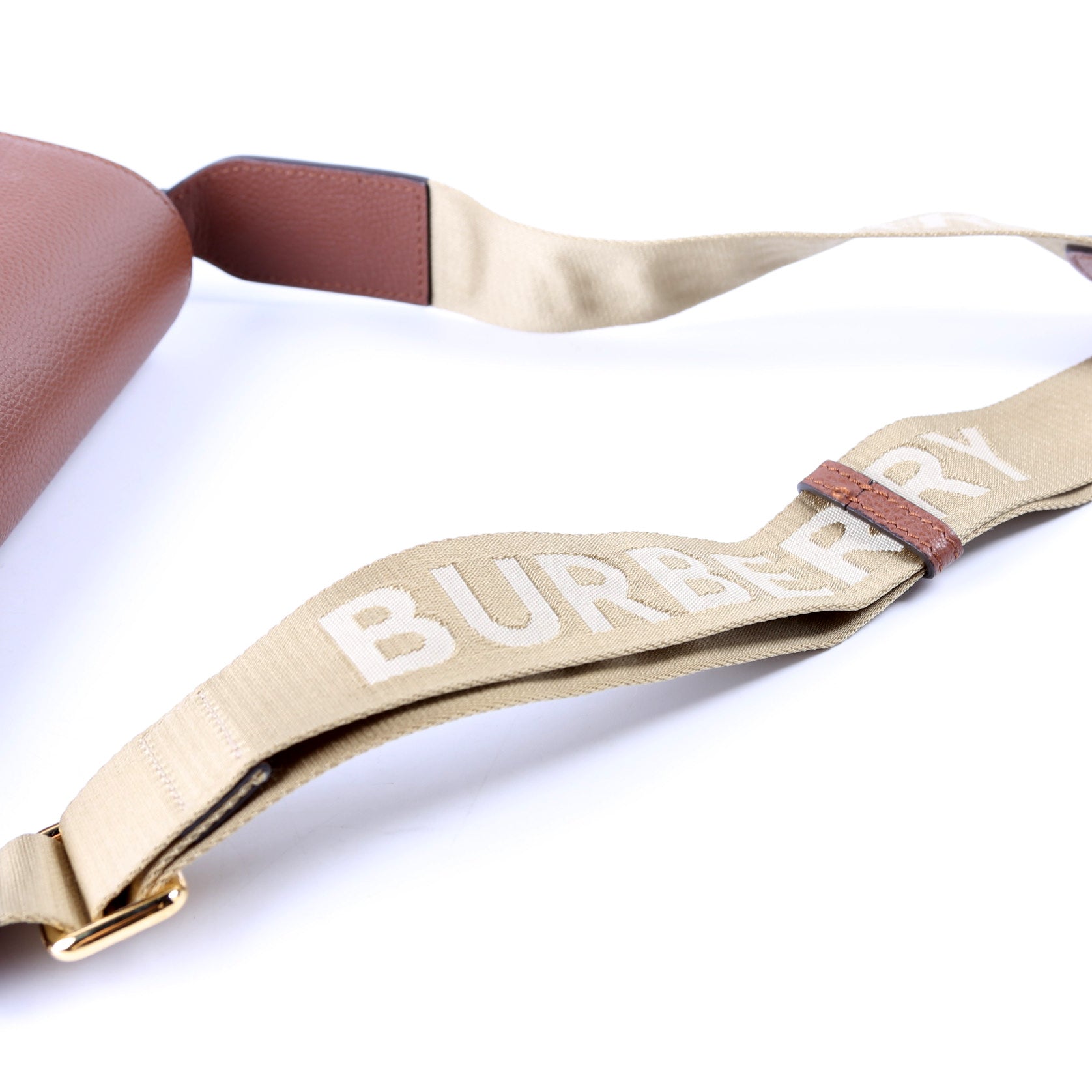 Note Crossbody Vintage Check Medium Brown