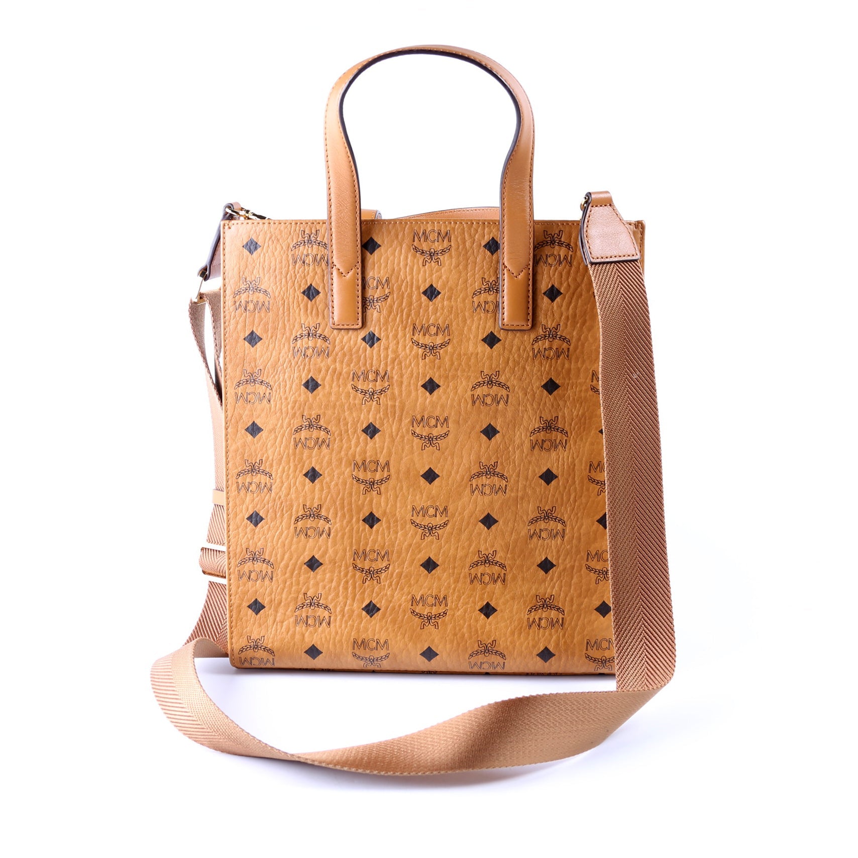 Visetos Aren Small Crossbody Cognac