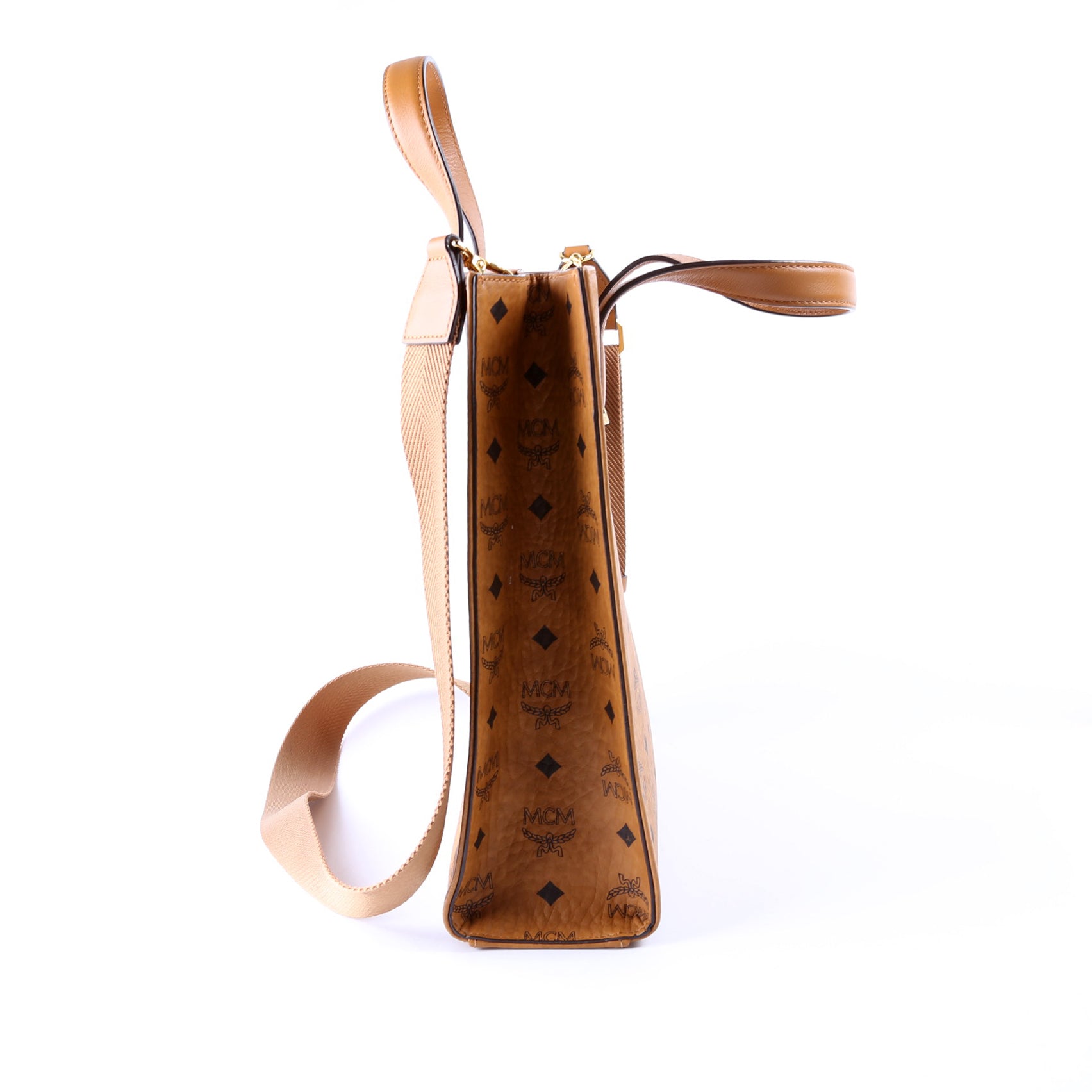 Visetos Aren Small Crossbody Cognac