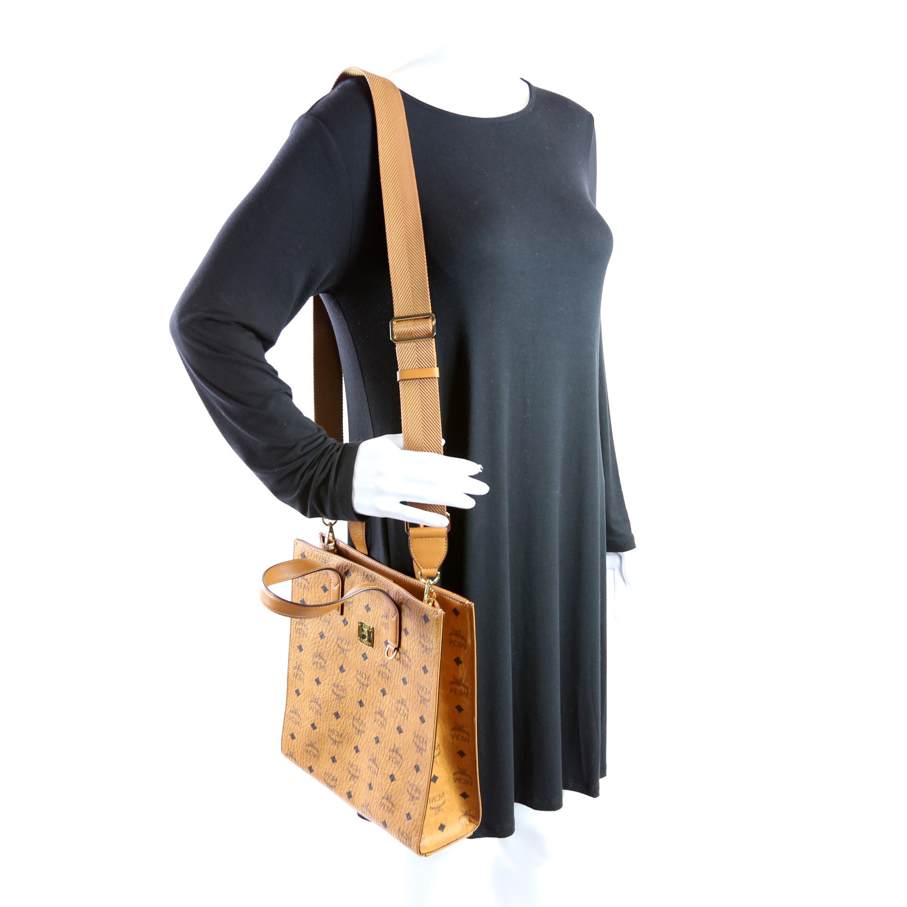 Visetos Aren Small Crossbody Cognac