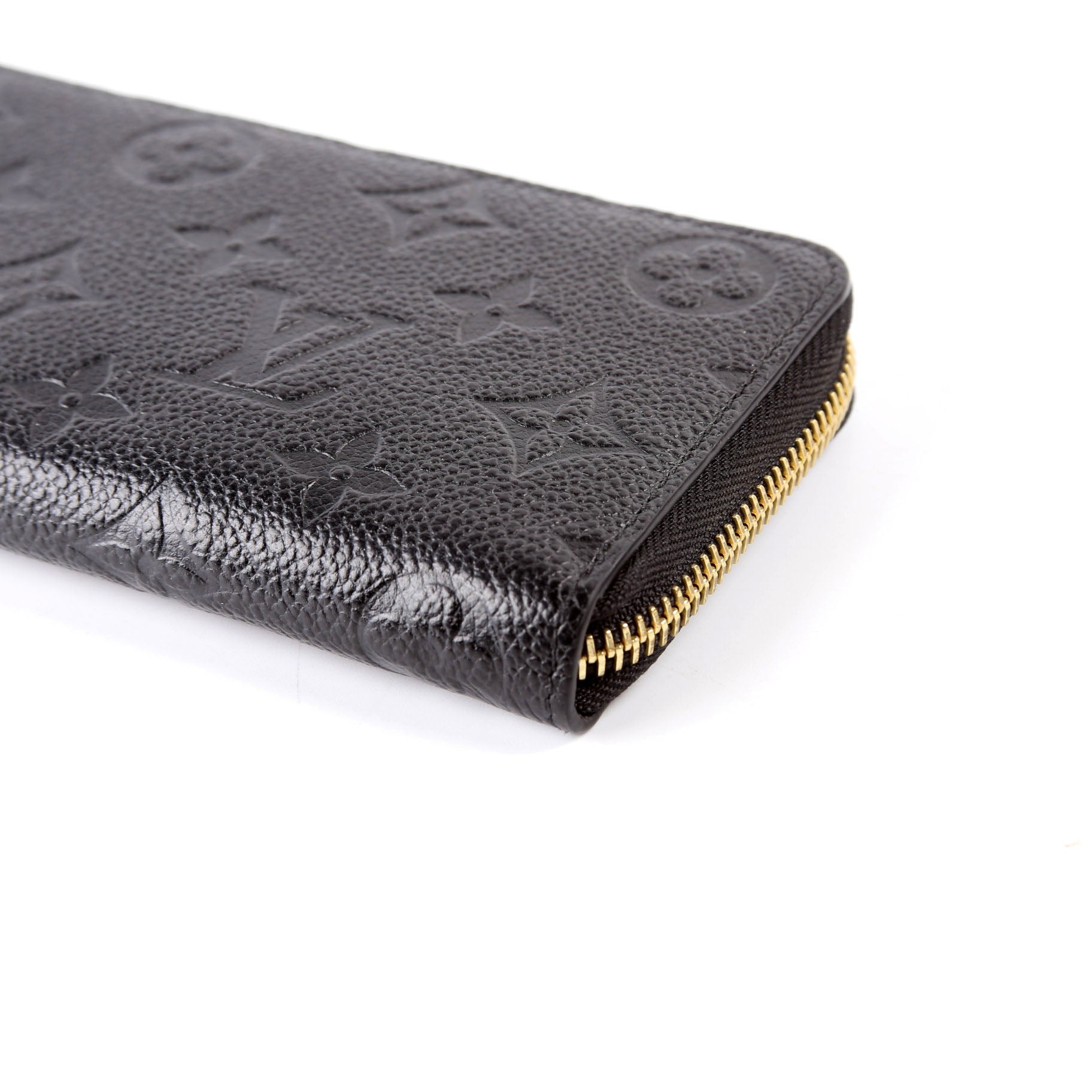 Clemence Wallet Empreinte Black