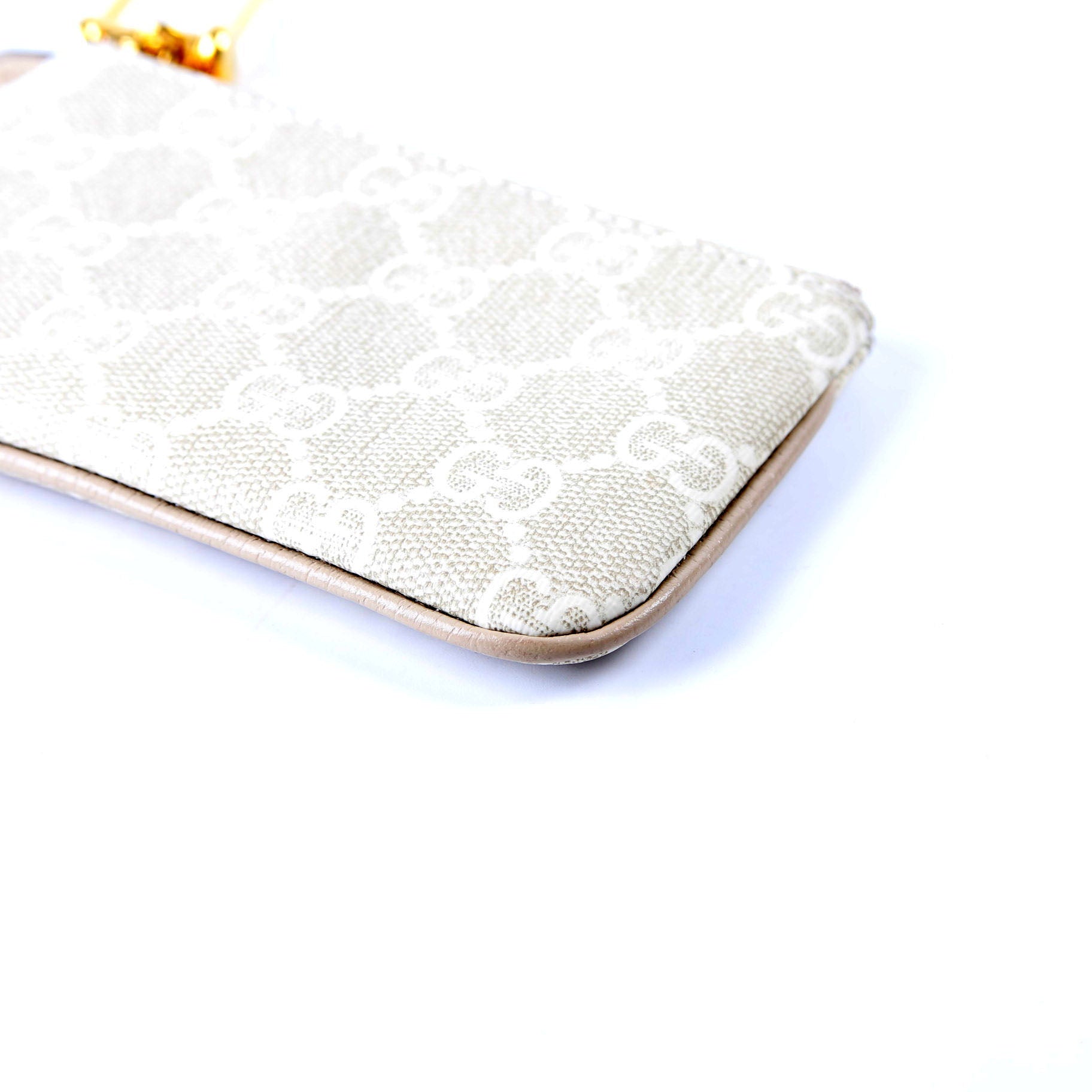 772321 GG Canvas Ophidia Key Case Beige