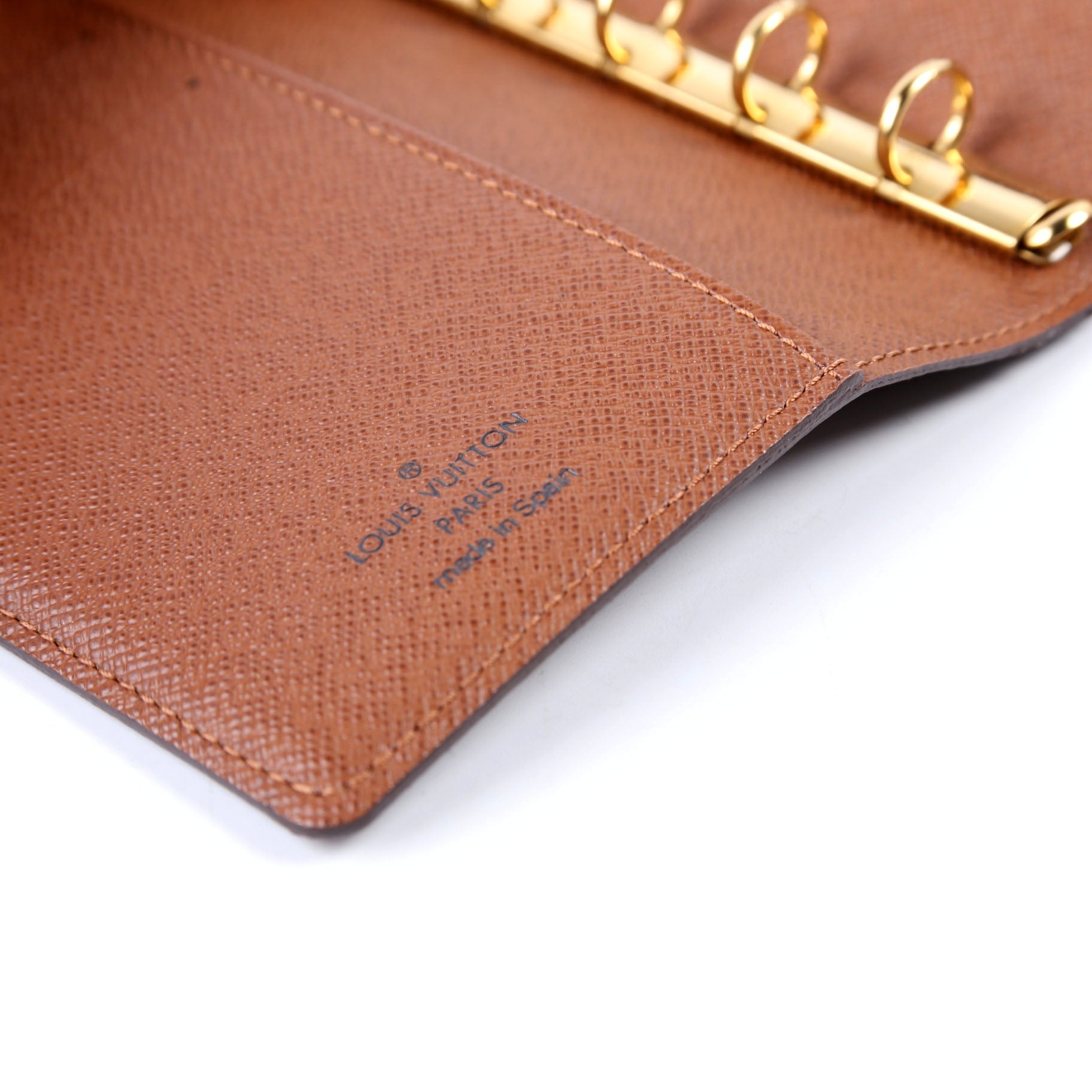Agenda Small Ring Monogram