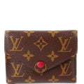 Victorine Wallet Monogram Berry