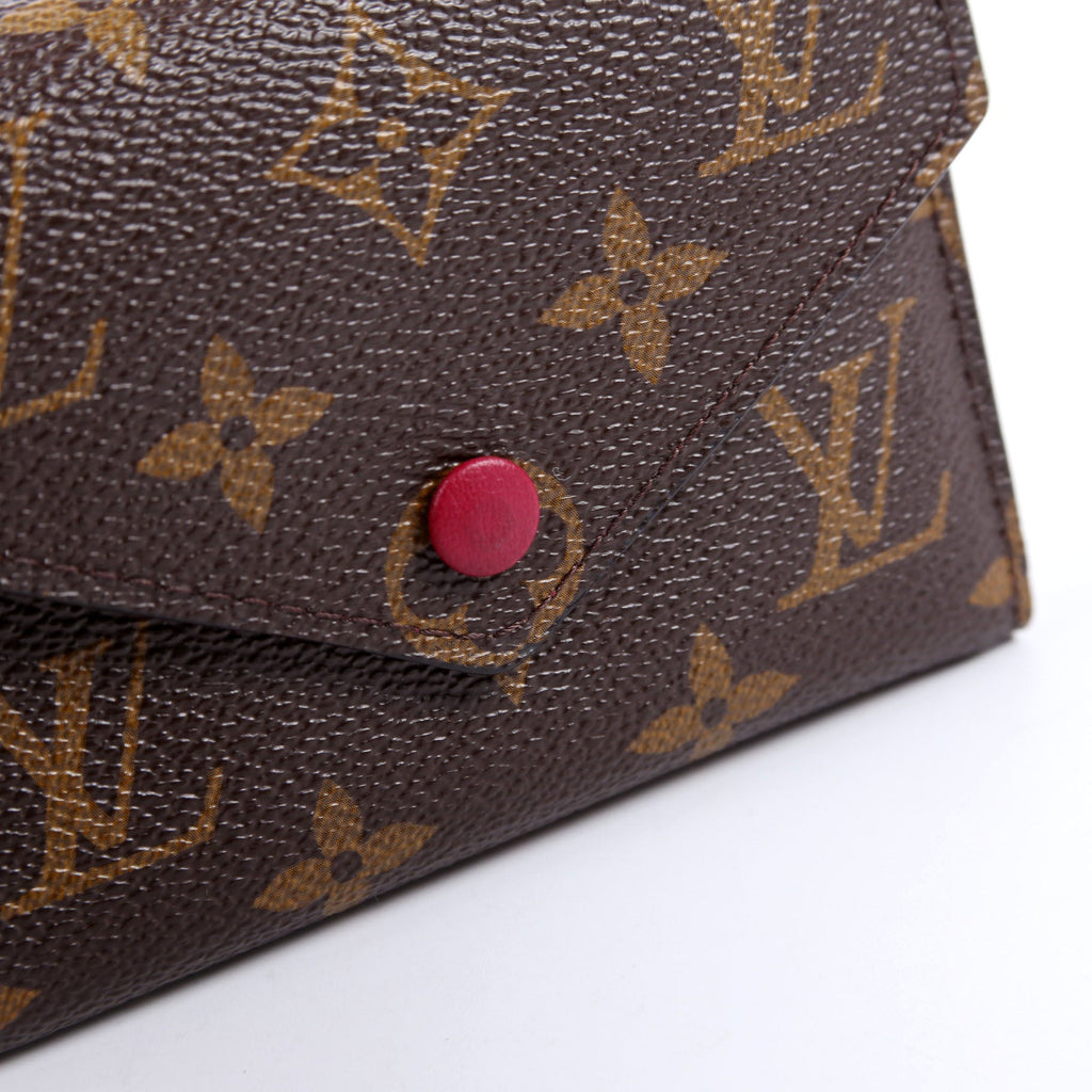 Victorine Wallet Monogram Berry