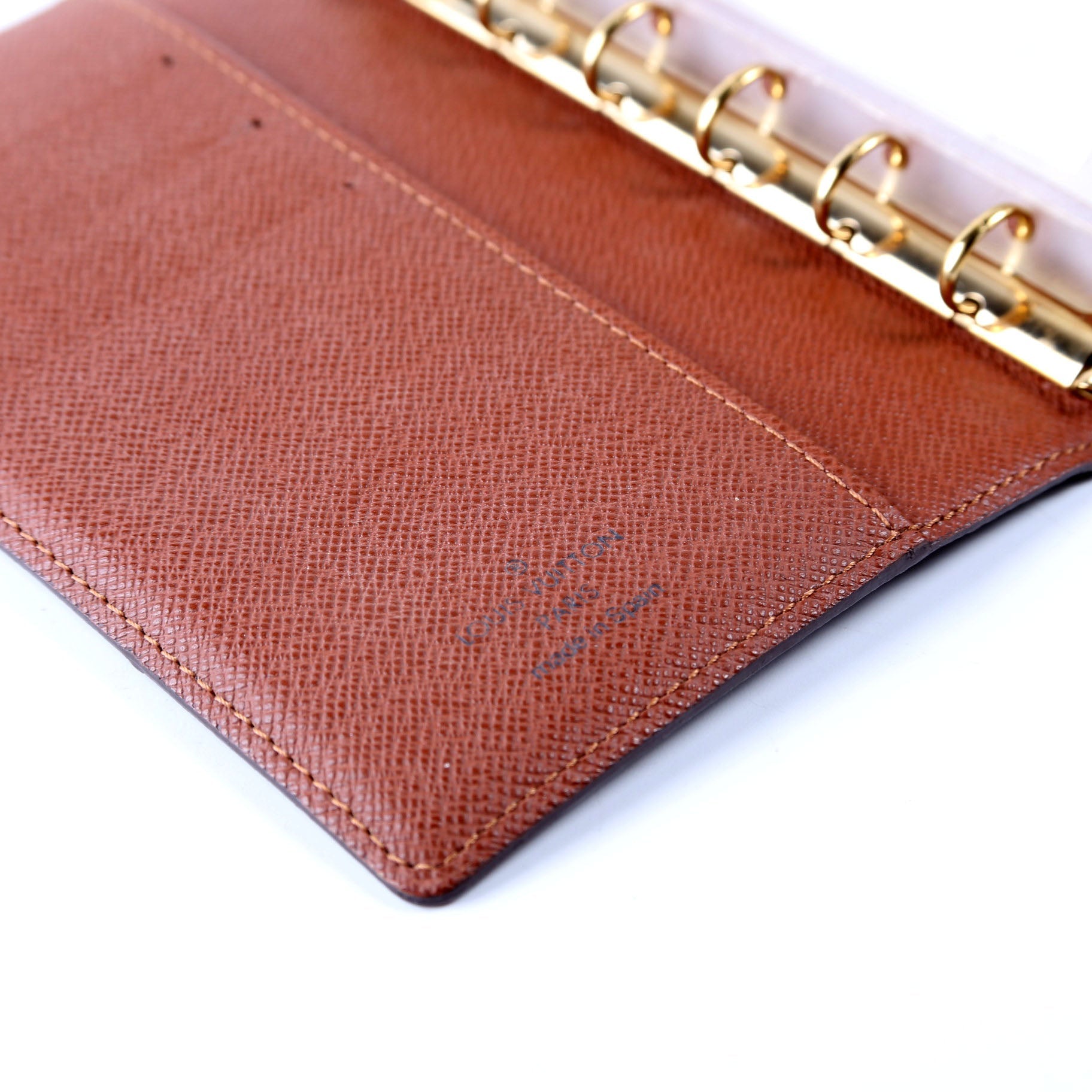 Agenda Small Ring Monogram