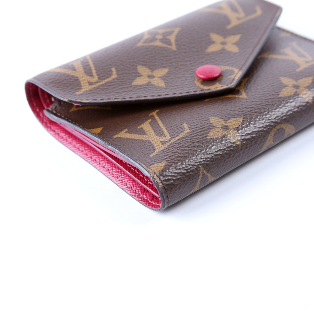 Victorine Wallet Monogram Berry