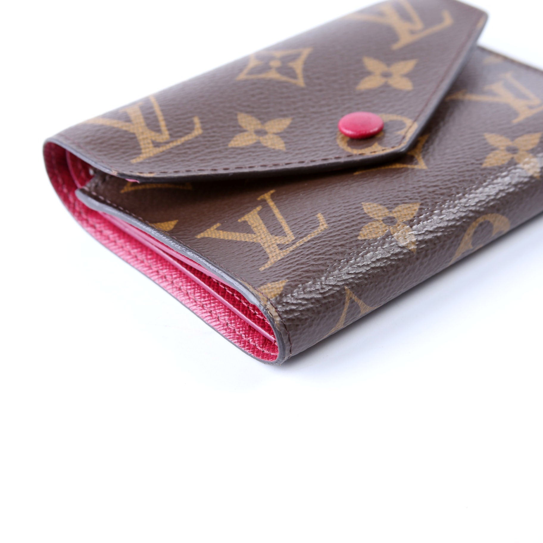 Victorine Wallet Monogram Berry