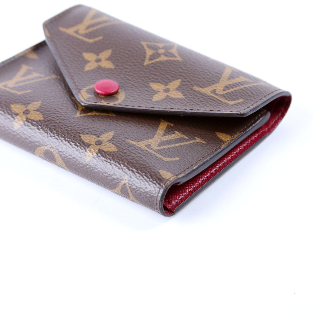 Victorine Wallet Monogram Berry