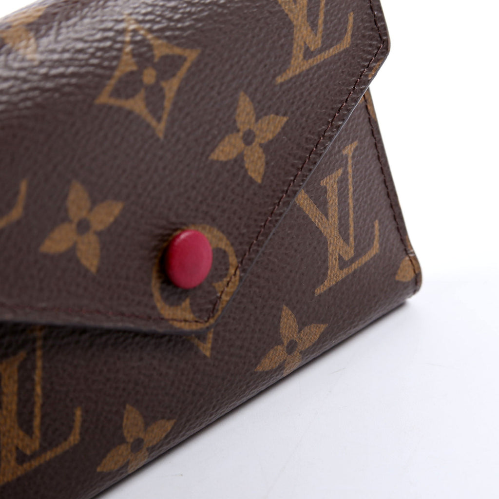 Victorine Wallet Monogram Berry