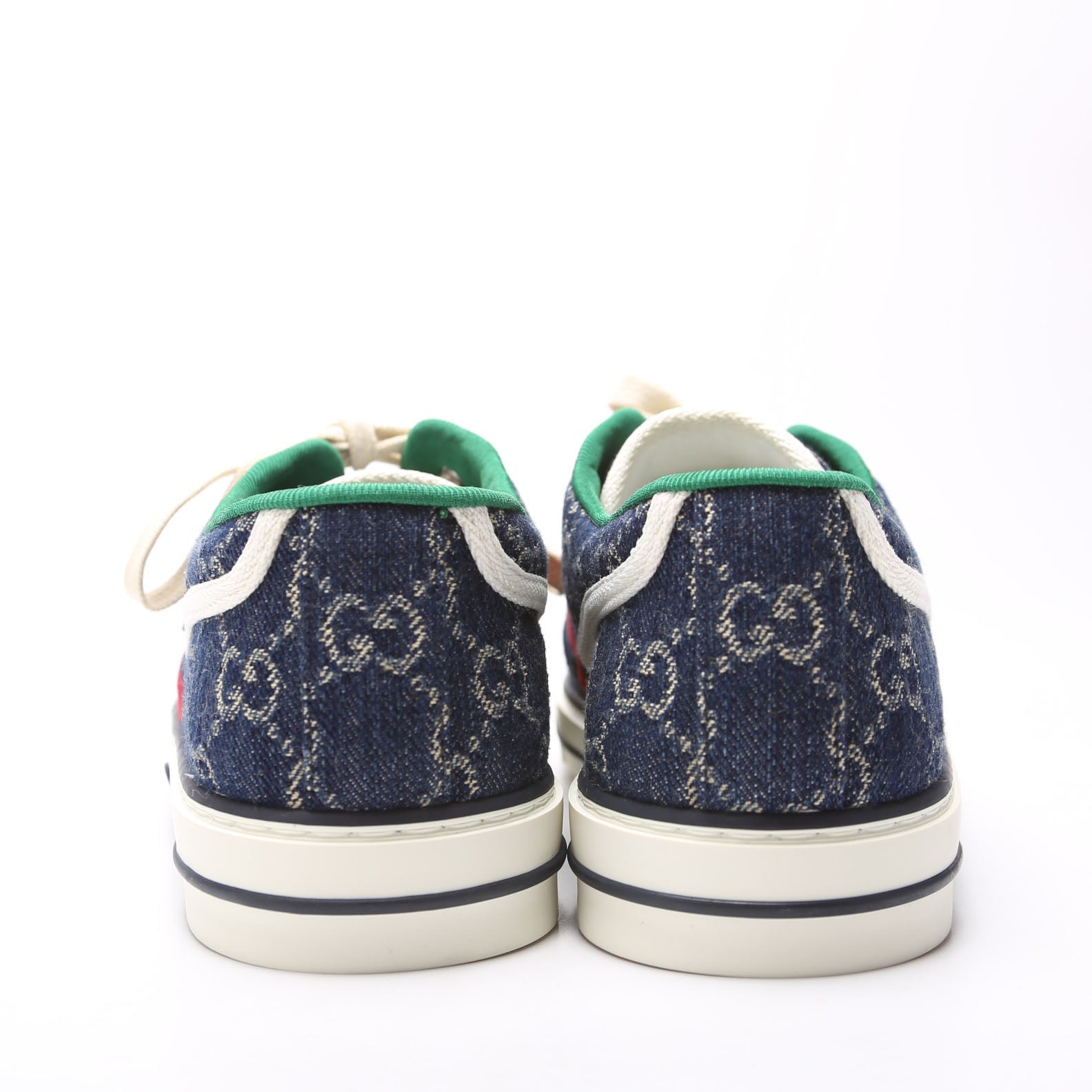 Gucci Tennis 1977 GG Denim Sneakers Size 9 (Women's Size 41)