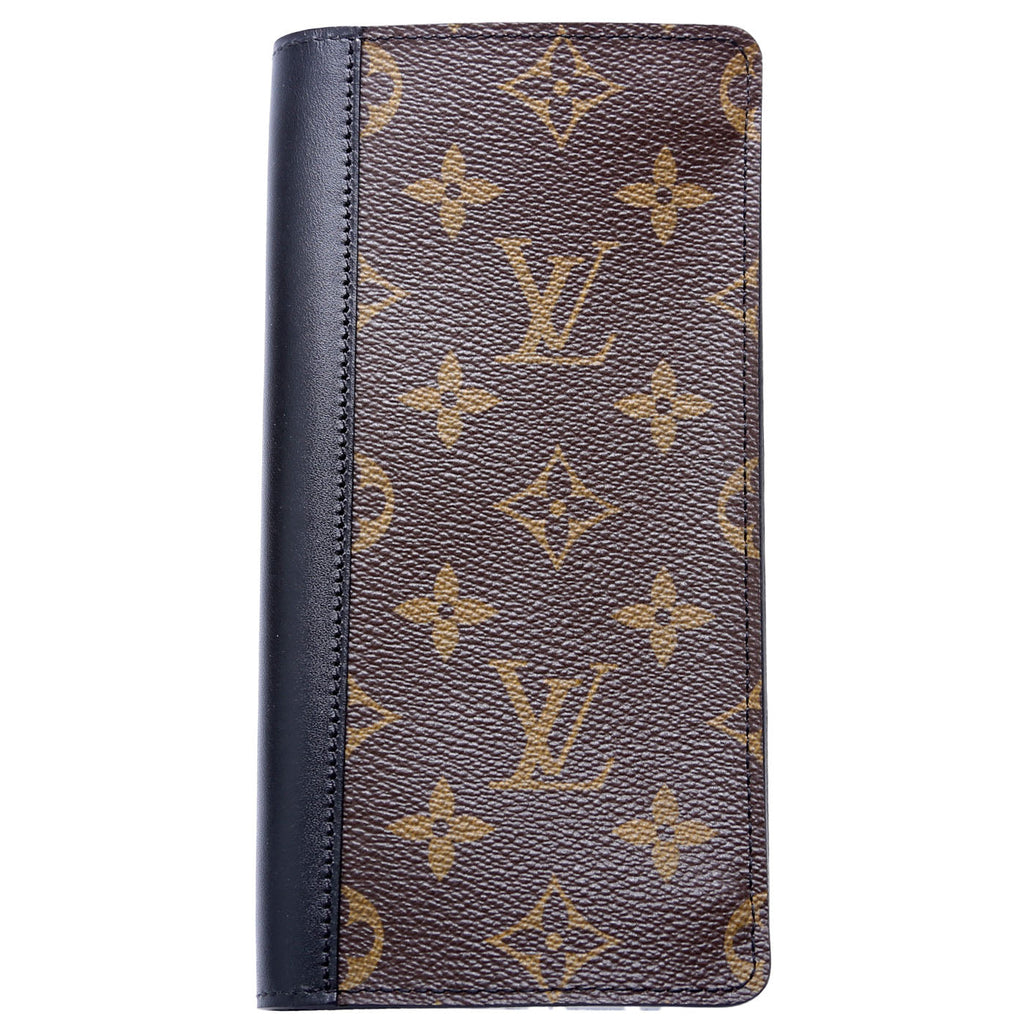 Brazza Wallet Macassar Monogram Black