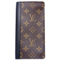 Brazza Wallet Macassar Monogram Black