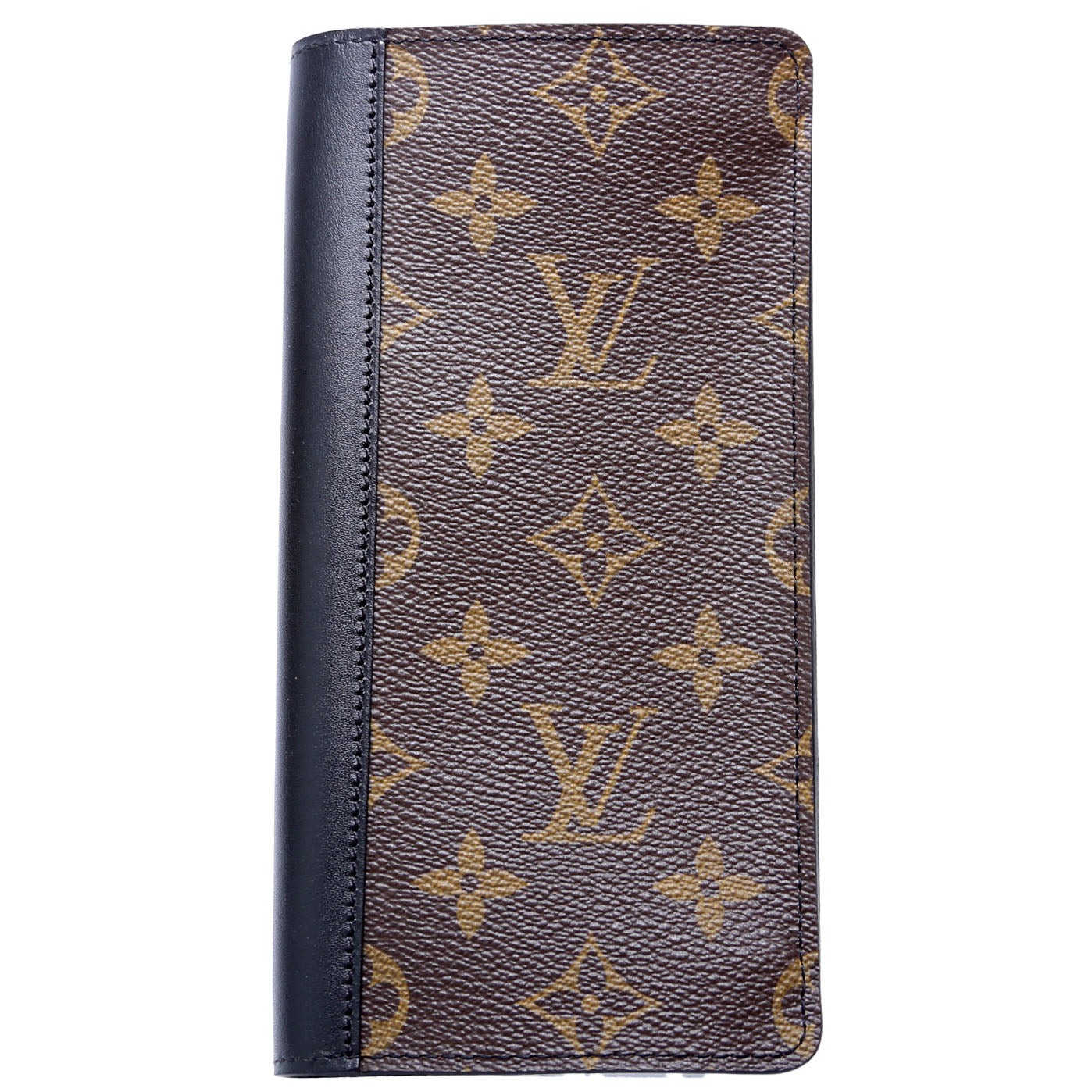 Brazza Wallet Macassar Monogram Black